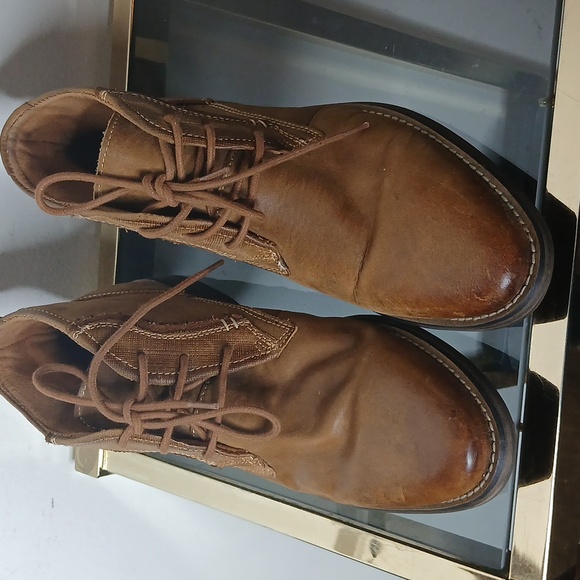 Steve madden Harken chukka tan leather shoes size 8 mens - Picture 9 of 15